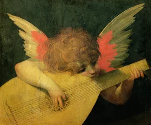 Ange musicien, vers 1520